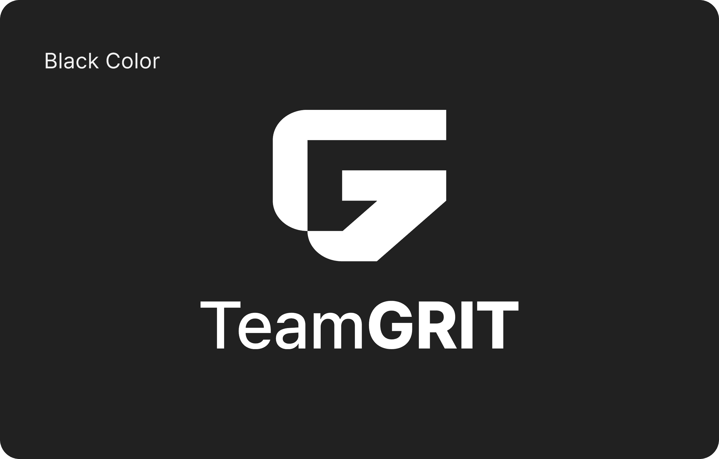 Signature Logo Vertical - Mono Black