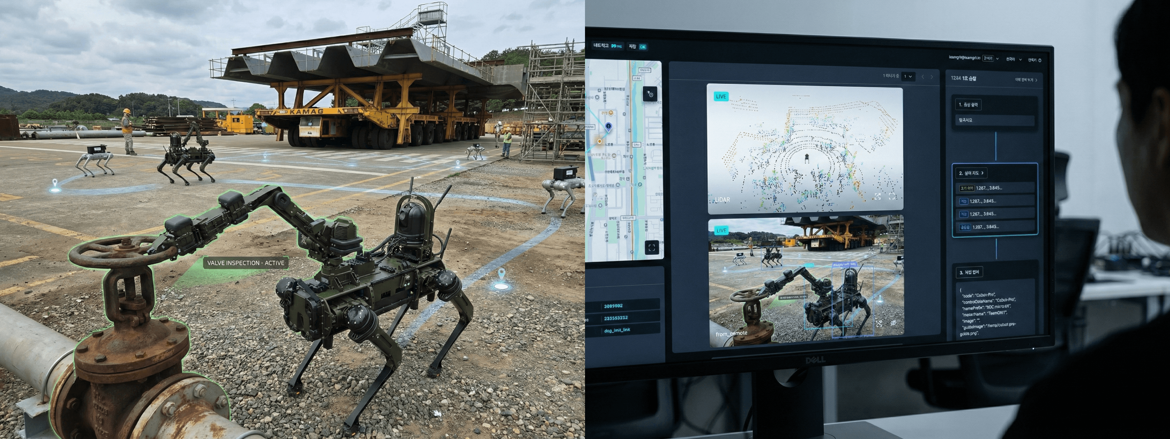 밖에 나가면 버벅대는 로봇...0.2초 초저지연 통신기술로 해결